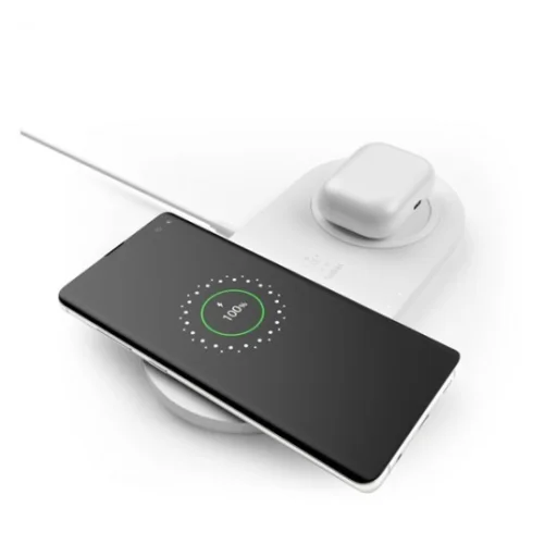 Belkin Boost Charge Dupla Vezeték Nélküli Qi Vezeték nélküli Gyorstöltő 10W, Fehér (WIZ002VFWH) - 5