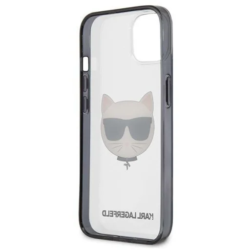 iPhone 13 Mini Karl Lagerfeld Ikonik Choupette tok átlátszó (KLHCP13SHCHCK) - 3