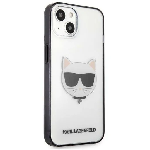 iPhone 13 Mini Karl Lagerfeld Ikonik Choupette tok átlátszó (KLHCP13SHCHCK) - 5
