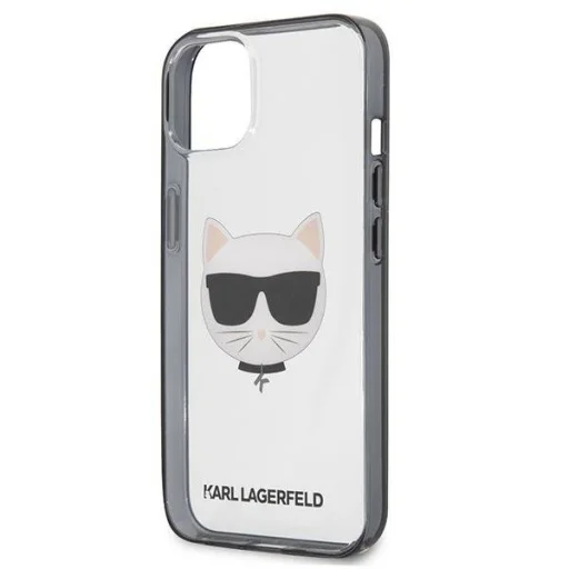 iPhone 13 Mini Karl Lagerfeld Ikonik Choupette tok átlátszó (KLHCP13SHCHCK) - 6