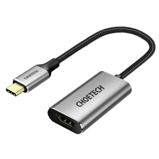 Choetech egyirányú adapter USB Type C-HDMI 4K 60Hz 1,5m szürke (HUB-H12) - 1
