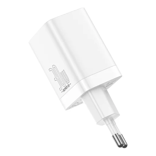 Baseus Super Pro gyors fali töltő adapter USB / USB Type C 30W Power Delivery Quick Charge fehér (CCSUPP-E02) - 2