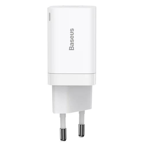 Baseus Super Pro gyors fali töltő adapter USB / USB Type C 30W Power Delivery Quick Charge fehér (CCSUPP-E02) - 1