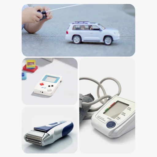 Baseus 2x 1920mAh AA R6 újratölthető elem beépített micro USB töltőporttal fekete és sárga színben (PCWH000211) - 8