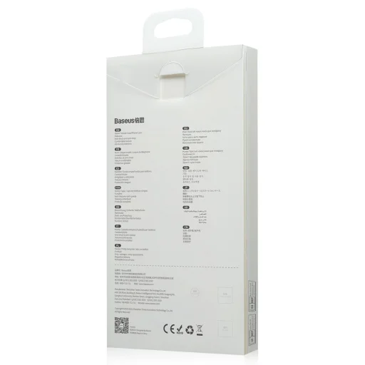 iPhone 13 Baseus Frosted Glass tok fekete (ARWS000301) - 8