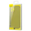 iPhone 13 Pro Baseus Frosted Glass tok fekete (ARWS000401) - 4