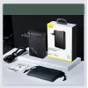 Baseus GaN Power Station 2 az 1-ben gyors fali töltő EU dugós QC 45W + power bank 10000mAh 30W + USB Type-C kábel fehér (PPNLD-H02) thumbnail
