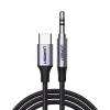 Ugreen AUX audio kábel 3.5mm mini jack - USB Type-C  1m black (CM450 20192) thumbnail