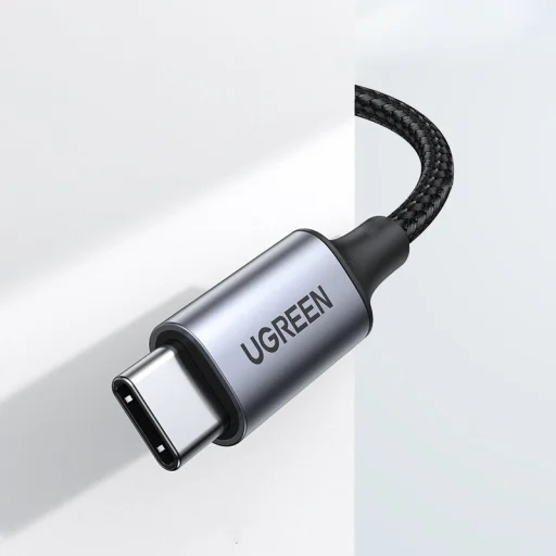 Ugreen AUX audio kábel 3.5mm mini jack - USB Type-C  1m black (CM450 20192) - 7