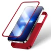 iPhone 13 Pro Max Joyroom 360 Full Case tok + kijelzővédő üvegfólia piros - 6