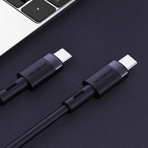 Joyroom USB Type C - USB Type C kábel 3A 1.8m kék - 4