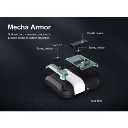 Airpods 3 Nillkin Bounce tok fekete - 2