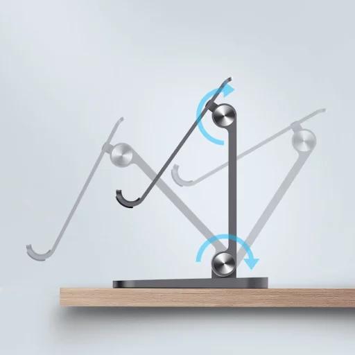 Ugreen Multi-Angle Összecsukható telefontartó állvány szürke (LP263) - 5