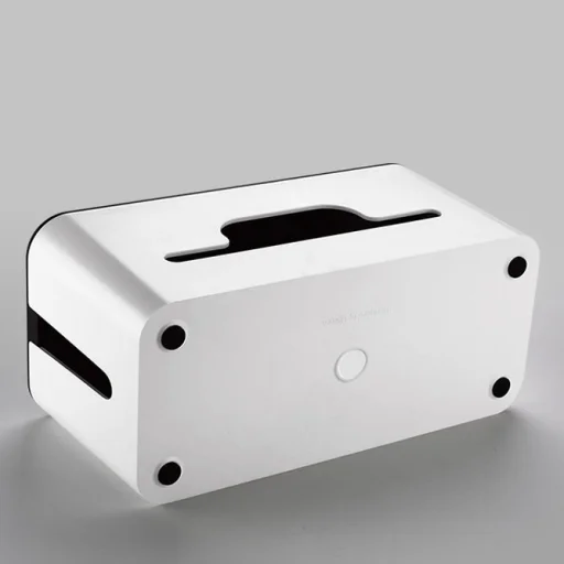 Ugreen kábel rendező doboz S 27.8x13x12.8cm fekete/ fehér (LP110) - 4