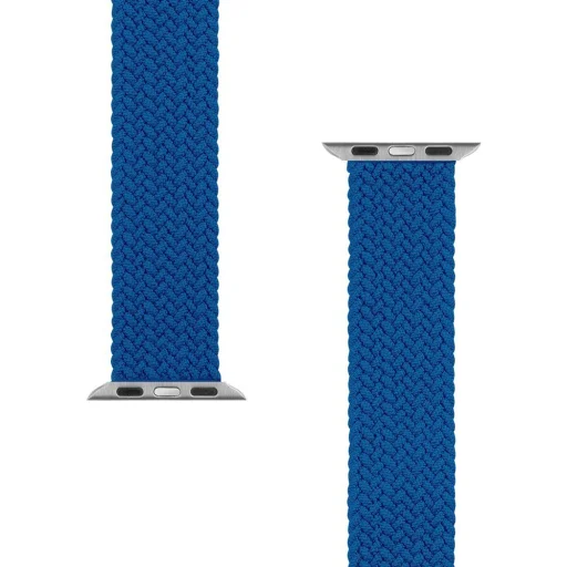 Apple Watch 4/5/6/7/8/SE/Ultra (42/44/45/49mm) Tactical 775s kötött óraszíj M-es méret kék - 4