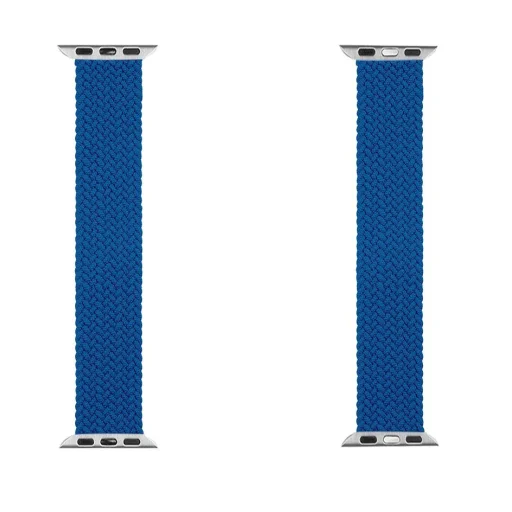Apple Watch 4/5/6/7/8/SE/Ultra (42/44/45/49mm) Tactical 775s kötött óraszíj M-es méret kék - 3