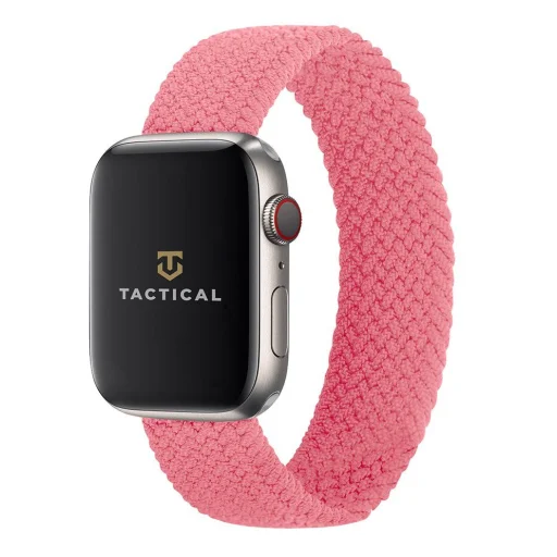 Apple Watch 3/4/5/6/7/8/SE 38/40/41mm Tactical 757s kötött óraszíj M-es méret rózsaszín - 1