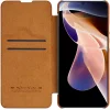 Xiaomi Redmi Note 11 5G/Poco M4 Pro 5G Nillkin Qin Pro bőr fliptok barna - 3