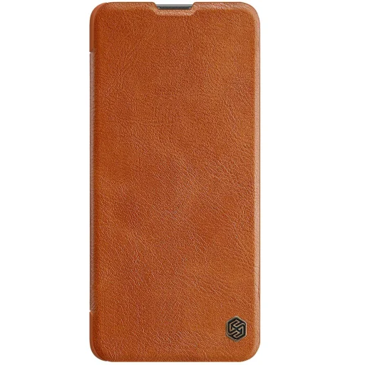 Xiaomi Redmi Note 11 5G/Poco M4 Pro 5G Nillkin Qin Pro bőr fliptok barna - 1