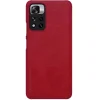 Xiaomi Poco M4 Pro 5G Nillkin Qin Pro bőr fliptok piros thumbnail