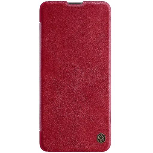 Xiaomi Poco M4 Pro 5G Nillkin Qin Pro bőr fliptok piros - 1