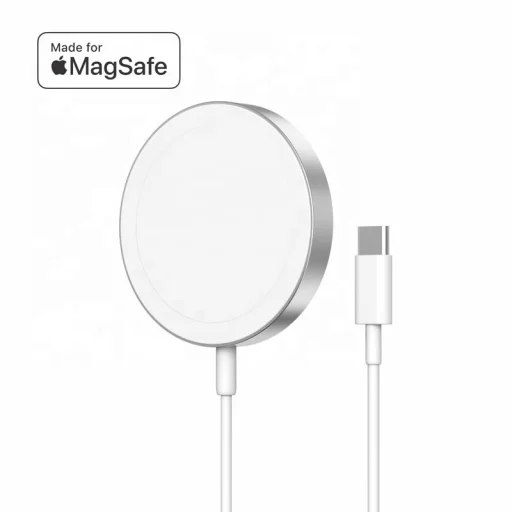 MFi mágneses vezeték nélküli MagSafe töltő 15W (AC-11)  - 6