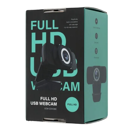 Webkamera mikrofonnal 1080p / 30fps - 10