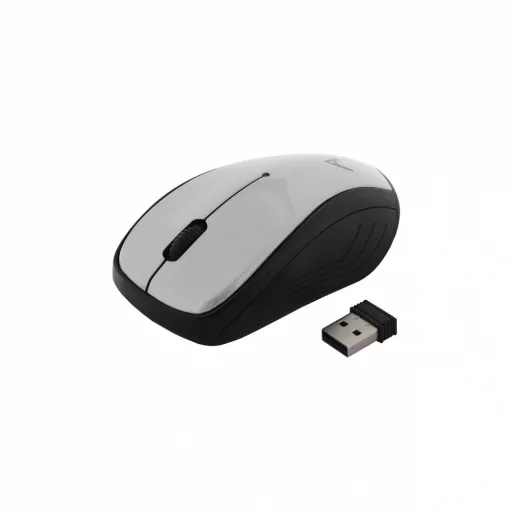 Art Optikai vezeték nélküli egér USB ezüst (AM-92) - 1