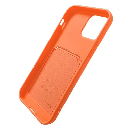 Samsung Galaxy A32 5G Card Case Szilikon tok hátlapi kártyatartóval piros - 7