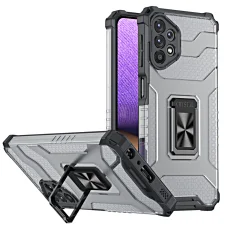 Samsung Galaxy A32 5G Crystal Ring Kickstand tok fekete