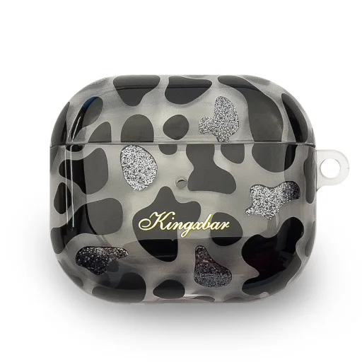 AirPods 3 Kingxbar Charm Pods tok Cow mintával - 1