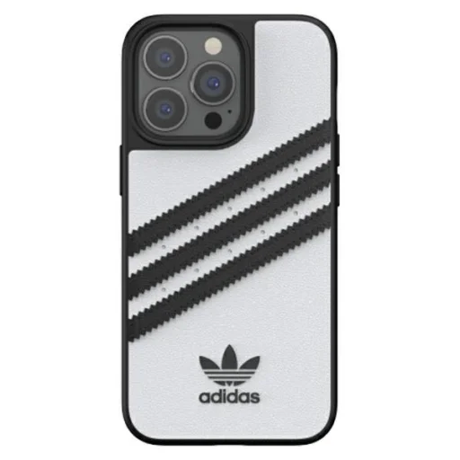 iPhone 13 Pro Adidas Originals Molded PU FW21 tok fekete fehér - 3
