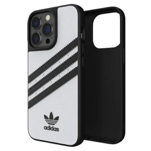 iPhone 13 Pro Adidas Originals Molded PU FW21 tok fekete fehér - 5