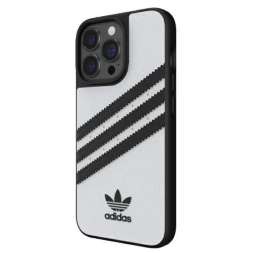 iPhone 13 Pro Adidas Originals Molded PU FW21 tok fekete fehér - 7