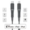MFi iPhone töltőkábel USB-C - lightning 1m szürke (CA-08) thumbnail