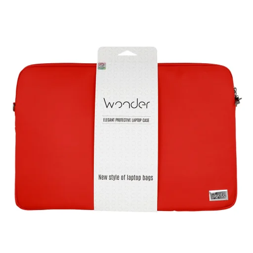 Wonder Sleeve laptop táska 17'' piros - 3