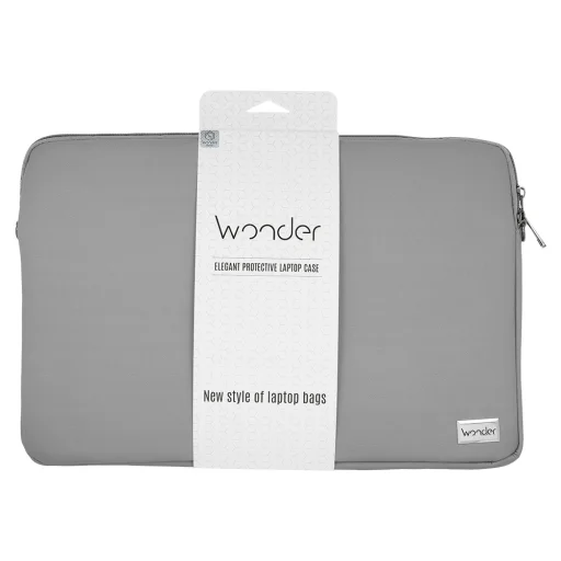 Wonder Sleeve laptop táska 17'' szürke - 6