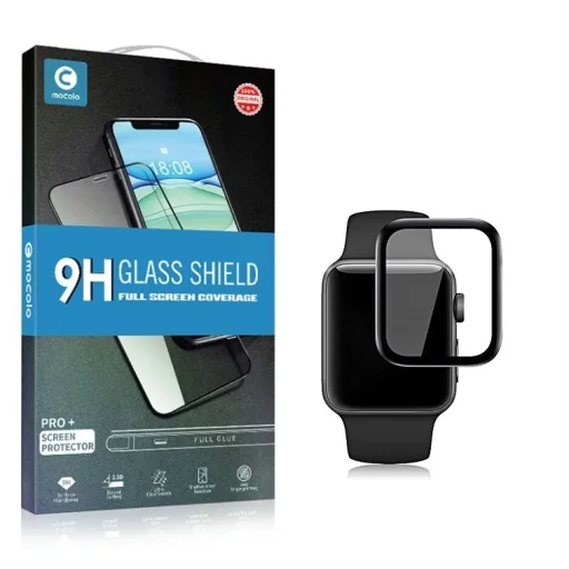 Apple Watch 7 41mm Mocolo 3D edzett üveg kijelzővédő átlátszó - 1