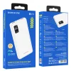 Borofone Wiseacre BJ15 Powerbank 10000mAh 2xUSB + Type C PD QC 3.0 22,5W fehér thumbnail
