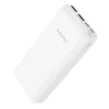 Borofone Cube BJ16A Powerbank 20000mAh 2xUSB fehér thumbnail