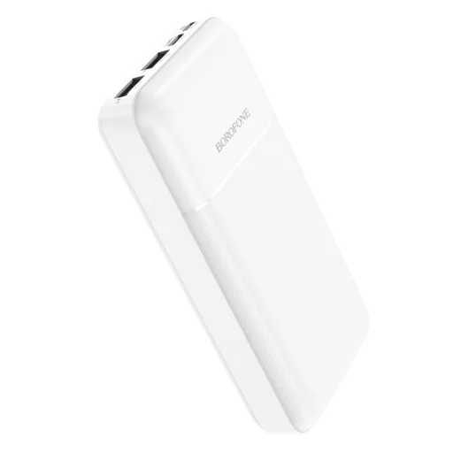 Borofone Cube BJ16A Powerbank 20000mAh 2xUSB fehér - 2
