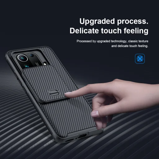 Xiaomi Mi 11 Pro Nillkin CamShield Pro tok fekete - 4