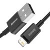 Baseus Superior USB - Lightning gyorstöltő adatkábel 2,4A 1 m fekete thumbnail
