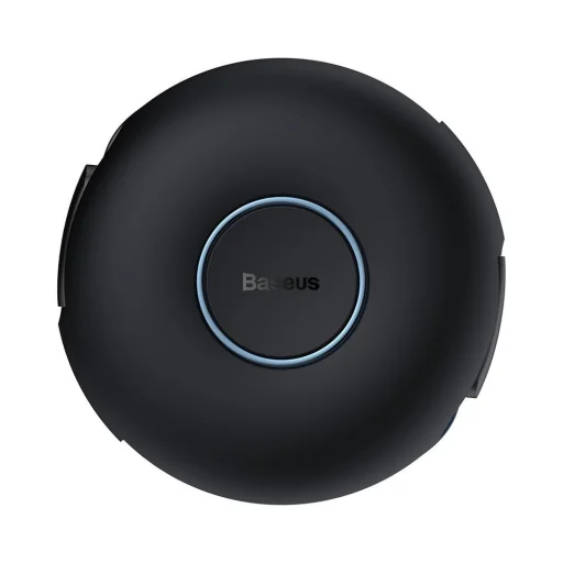 Baseus Zinc 3 az 1-ben mágneses visszahúzható kábel szett USB Type C - micro USB / USB Type C / Lightning 20W 1m fekete - 7