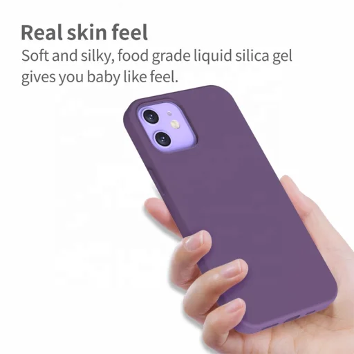 iPhone 13 Pro szilikontok égkék MagSafe-rögzítésű (AC-02) Alphajack - 4