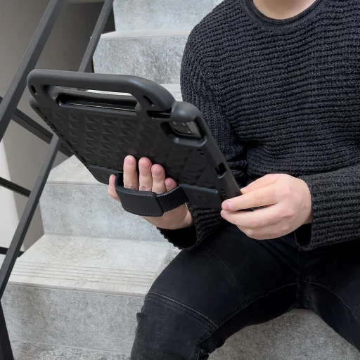 Samsung Galaxy Tab S6 Lite Diamond Armored Soft tok piros - 6