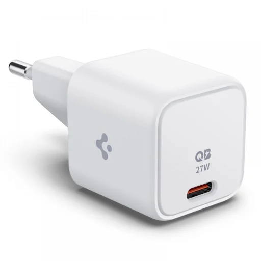 Spigen PE2103EU Arcstation Hálózati Töltő Adapter USB type-C 25W Fehér - 1