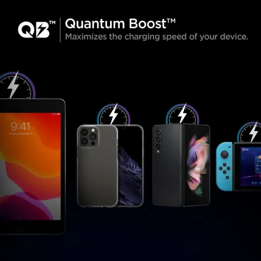 Spigen PE2103EU Arcstation Hálózati Töltő Adapter USB type-C 25W Fehér - 9