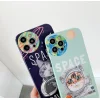 iPhone 13 Pro Max Cartoon Space TPU tok sötétkék Alphajack thumbnail
