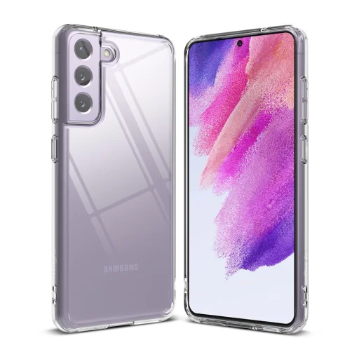 Samsung Galaxy S21 FE Ringke Fusion PC és TPU tok átlátszó - 1